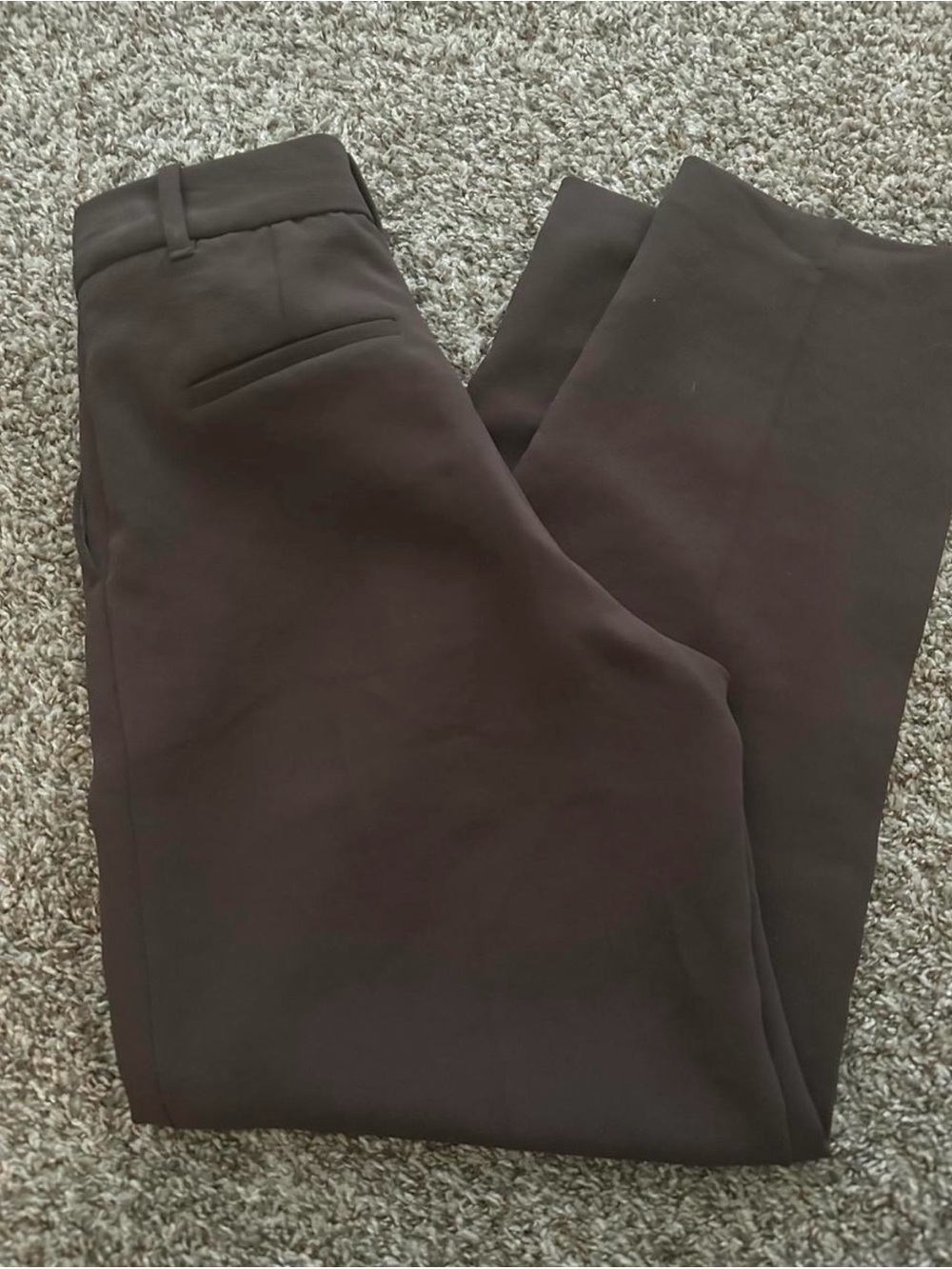 Aritzia Wilfred Carrot Pant Size 0 “Rich Mocha Brown”